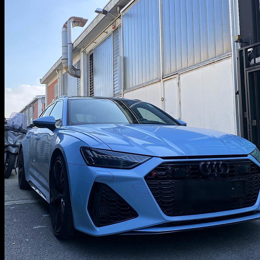 Audi RS6 dopo il lavoro in carrozzeria Da Danetti